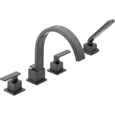 Vero Deck Tub Filler with Handshower