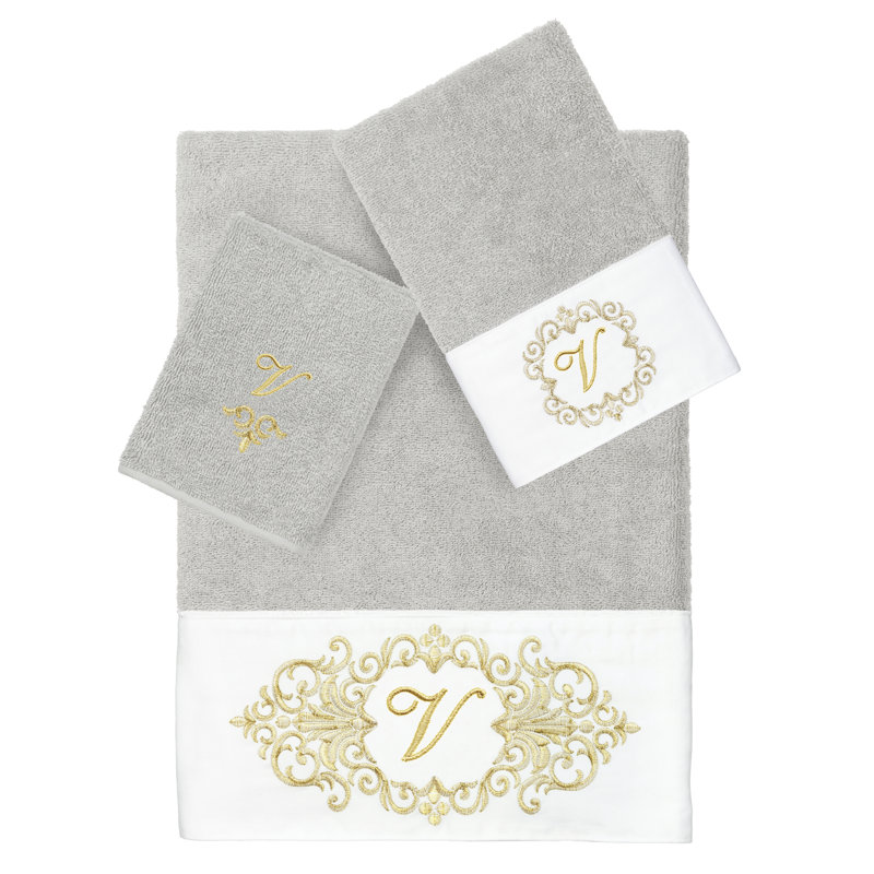 Ensemble de serviettes 3 pièces Linica, V