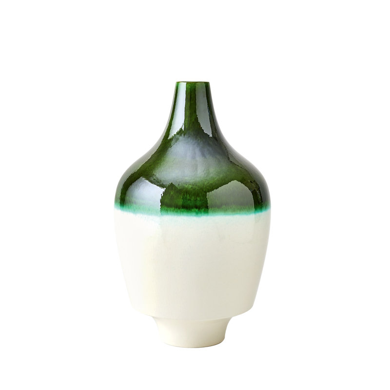 Vase de table Acorn, Vert profond