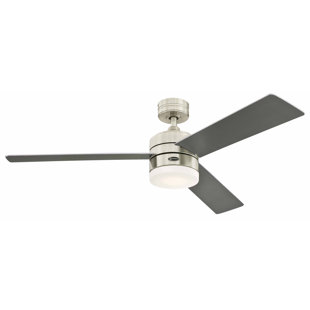 Ventilateur de plafond standard à 52 pales 52 po Alta Vista avec télécommande et ensemble d'éclairage inclus