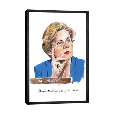 Nevertheless She Persisted by Heather Perry - Print on Canvas