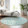 Premium Machine Washable Cerrito Aqua Rug