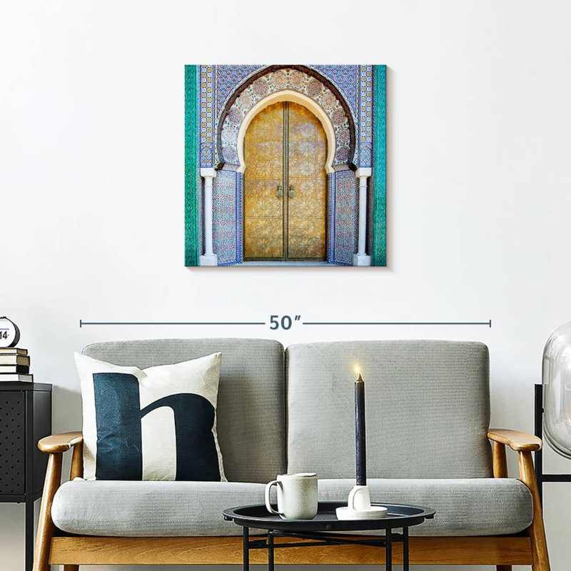 Opulent Ornate Door, 24" H x 24" W
