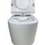 Toilette allongée murale à double chasse Nebula-39076339