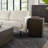 Montage Square Natural Cement Grey End Table