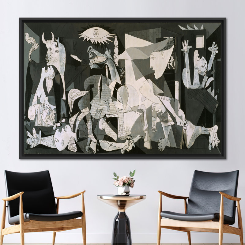 Print on Canvas, Framed Print without Mat, 20 cm H x 30 cm W, Black