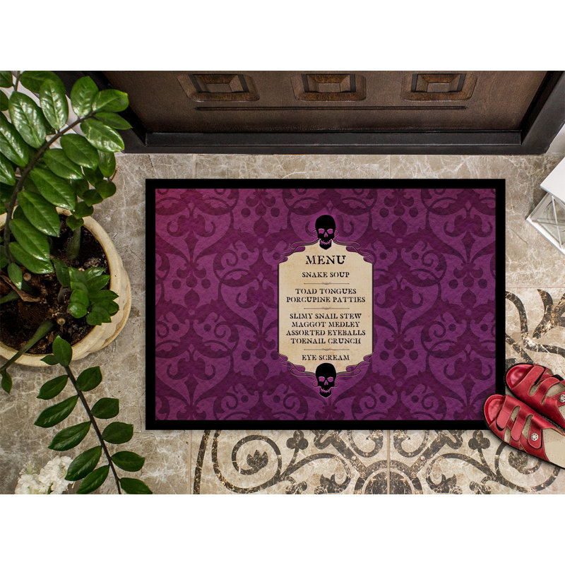Non-Slip Halloween Indoor Doormat, Rectangle 2' x 3'