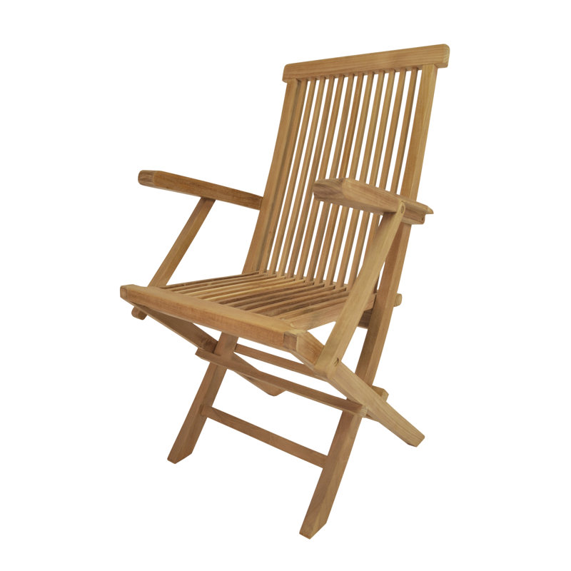 Classic Outdoor Teak Lounge Chair