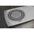 Cutting Board With Strainer White And Grey X1UN