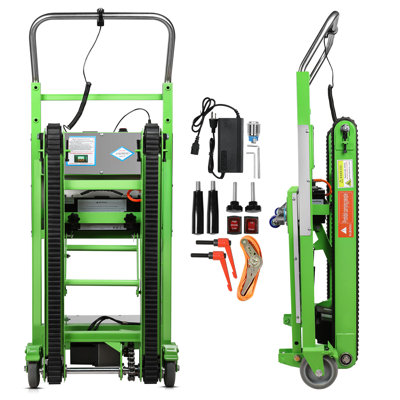 Chariots d'escaliers robustes capacité 900lbs 1250W (vert)