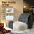 Fontanez No Assembly Required Compression Packed Bean Bag Chair For Adults, Giant Oversized Fluffy Bean Bag For Fireside, Mid Century Foam Floor Chair For Home, Apartment, Gaming Venue, Dorm-106714185