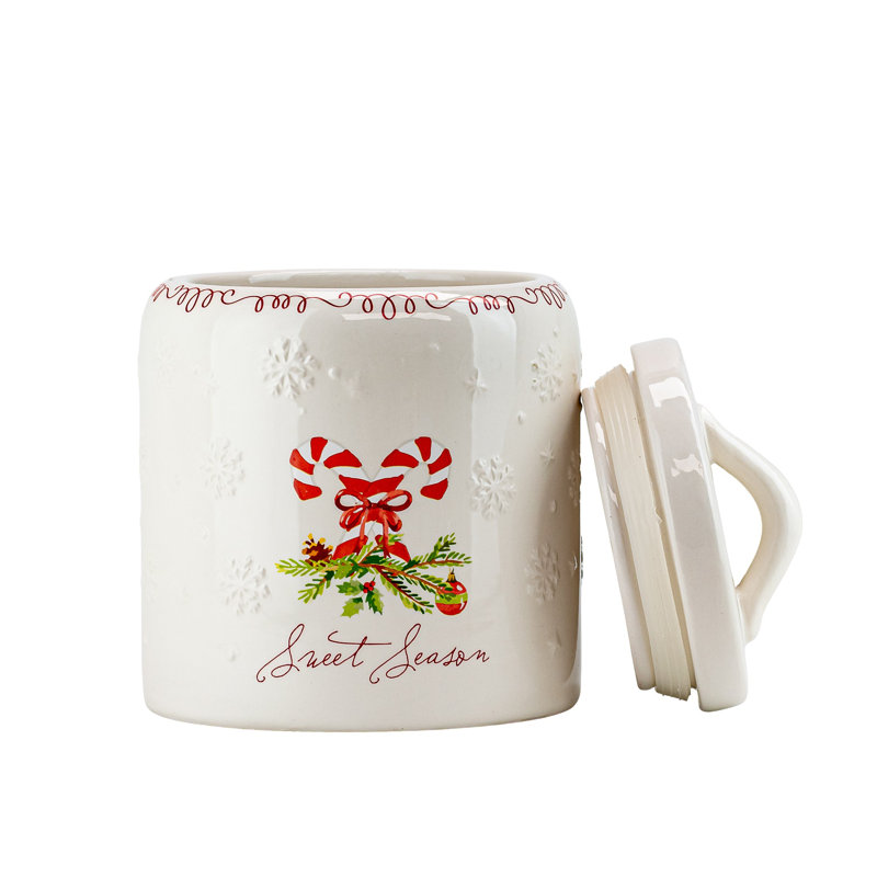 Boîte de 10 bonbons au lait de Noël 10 Strawberry Street