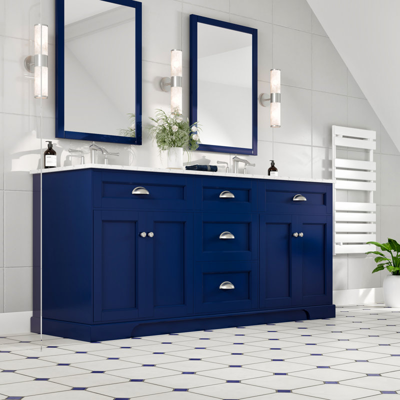Didomenico 72" Double Bathroom Vanity Set