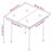 Garden Dining Set Grey PE Rattan Medium Removable Covers-821418129