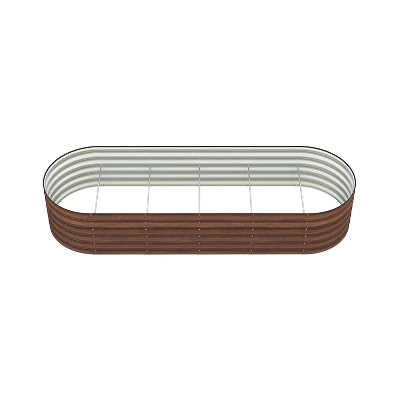 Planter, 43cm H x 240cm W x 80cm D