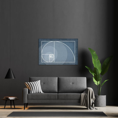 " Fibonacci Sequence Spiral " by GetYourNerdOn