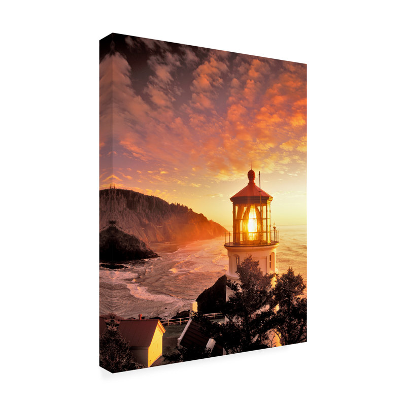 Phare 17 par Dennis Frates - photographie sur toile tendue, H 47 po x l 35 po x P 2 po