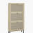 Rattan 3 Door Shoe Rack, Freestanding Modern Shoe Storage Cabinet-161036544