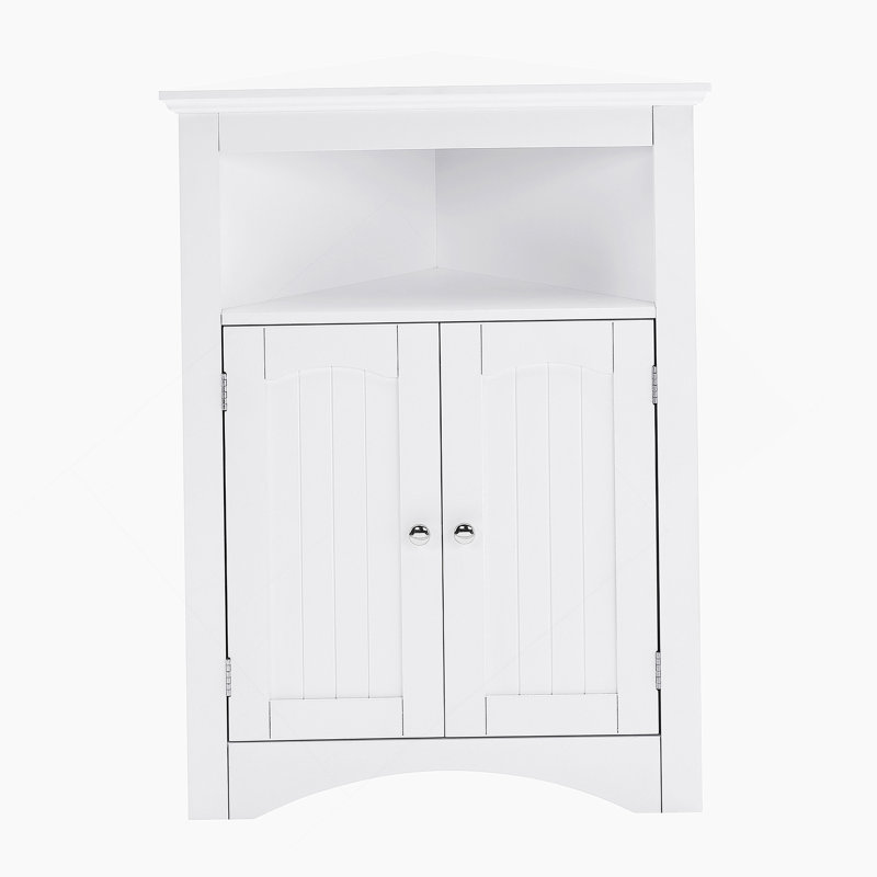Sideboard Cabinet,Corner Cabinet,Bathroom Floor Corner Cabinet With Shelves