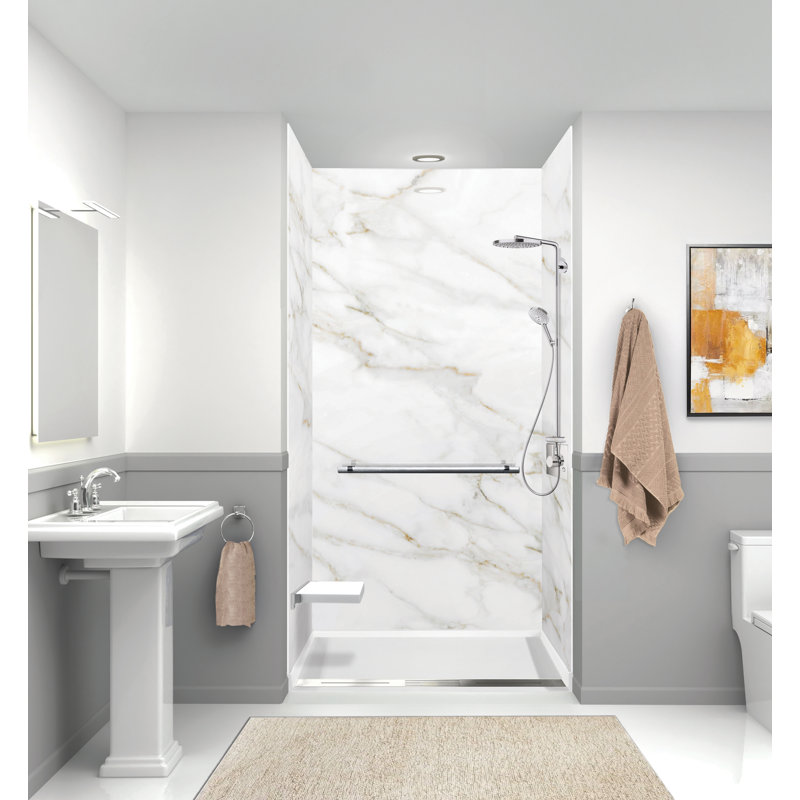 Base de douche à tranchée 49,5 po x 37,5 po Transolide