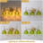 3-Light Floral Wall Sconce Tulip Glass Shade-42747057