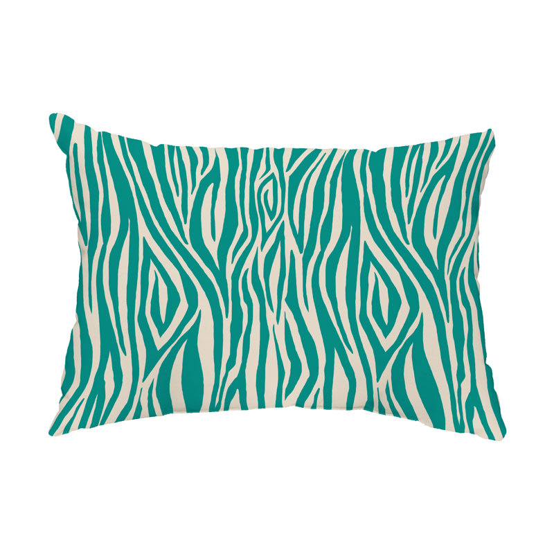  Outdoor Rectangular Pillow Cover & Insert, Jade