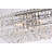 Moret 12 - Light Dimmable Square / Rectangle Chandelier-512189784-512189782