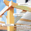 Pergola en bois 10 'x 13', pavillon de jardin extérieur, bois naturel