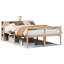 Bookcase Bed Without Mattress Solid Wood Pine-1880856505