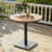 Outdoor Round Patio Bistro Dining Table