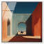 Cobalt Frontier Print by Oliver Gal-1591926688-1591926714