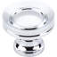 Button Faced 1 1/4" Diameter Round Knob-19156554
