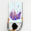 Peinture décorative en verre trempé