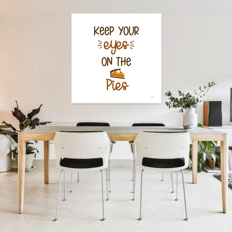 Thanksgiving Typographie II, art contemporain abstrait, H 36 po x l 36 po