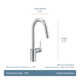 Align Smart Touchless Single Handle Kitchen Faucet with Wave and Power Clean and with Accessories
