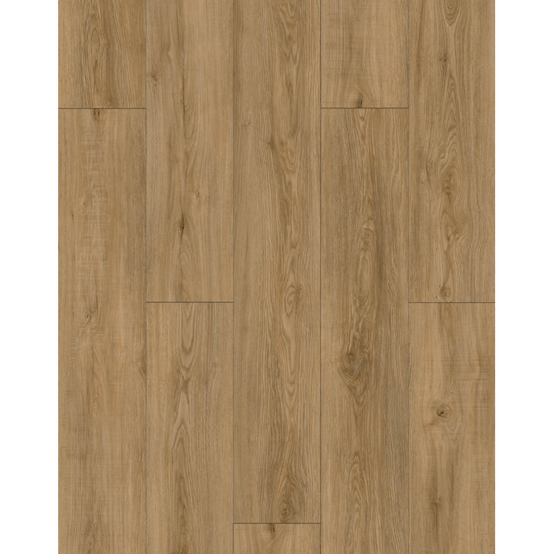 Lions Floor Bambino SPC Collection, Toy Block  7" x 48" Waterproof Luxury Vinyl Plank Flooring | Uniclic® Locking System, FloorScore Certified |  Medium Tan | 1 Box = 23.64 Sq. Ft. | Most Rooms Need 30+ Boxes