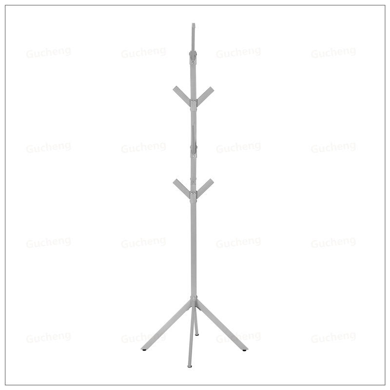 Free Standing 8-Hook Metal Coat Rack, Contemporary Hall Tree For Entryway And Bedroom, Modern And Durable Storage Solution