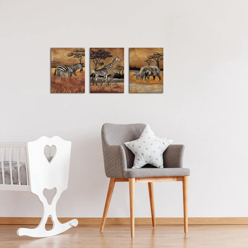 3 Piece Wrapped Canvas Print