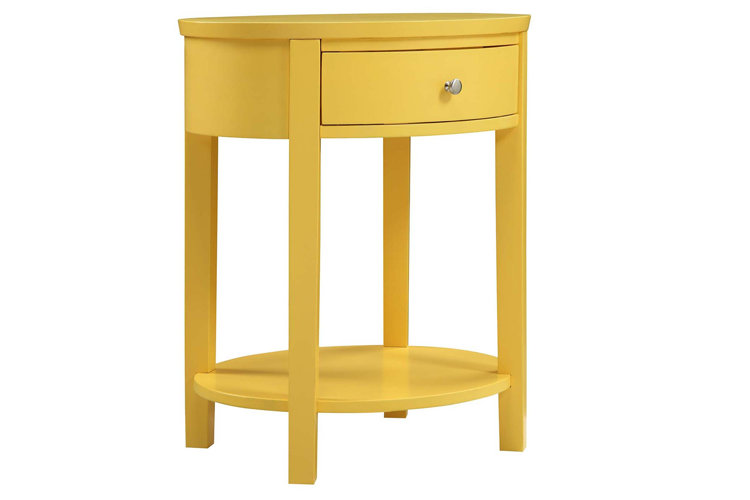 Canterbury End Table with Storage