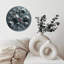Horloge murale en bois 10 po, mouvement silencieux, à piles (piles AA non incluses), décor artistique, parfait pour les décorations
