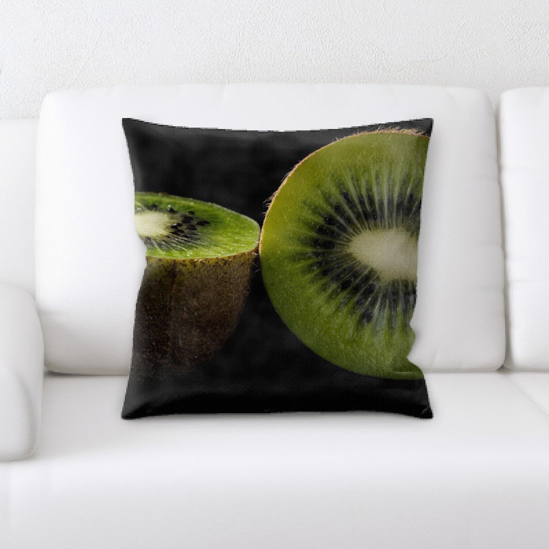Coussin kiwi