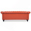 Canapé Chesterfield à accoudoirs roulés 3 places 84,65 po