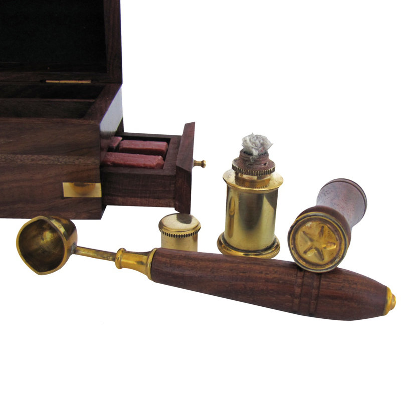 Ensemble de boîtes en bois 3 pièces Blevens