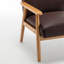 25.38'' Wide Wood Frame Armchair-799658108