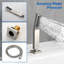 2 Handle Deck Waterfall Faucet with Diverter-104735845