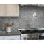 1.9" x 1.9" Glass Hexagon Mosaic Tile-61485185