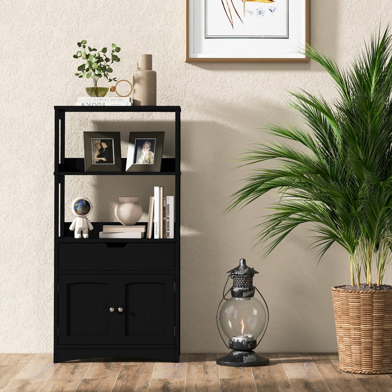 Grossi Bathroom Cabinet, Black
