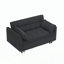 Causeuse avec lit escamotable pour le salon-129704921