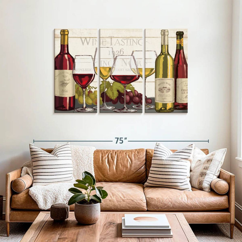 Dégustation de vin Yarlin I, H 36 po x l 57 po