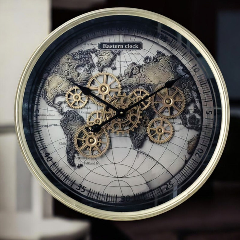 Metal Wall Clock